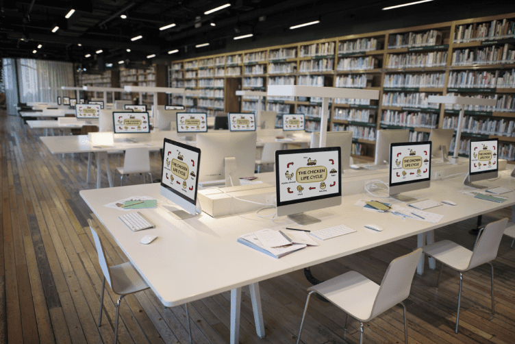 Computers in a Classroom